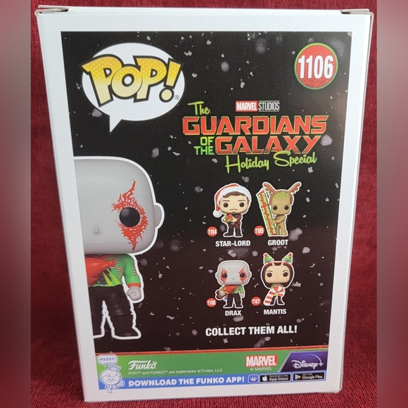 Drax funko # 1106 (nib) With pop protector - Picture 7 of 7